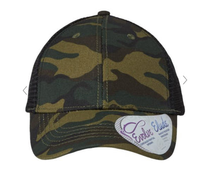 Ponytail Trucker Hat